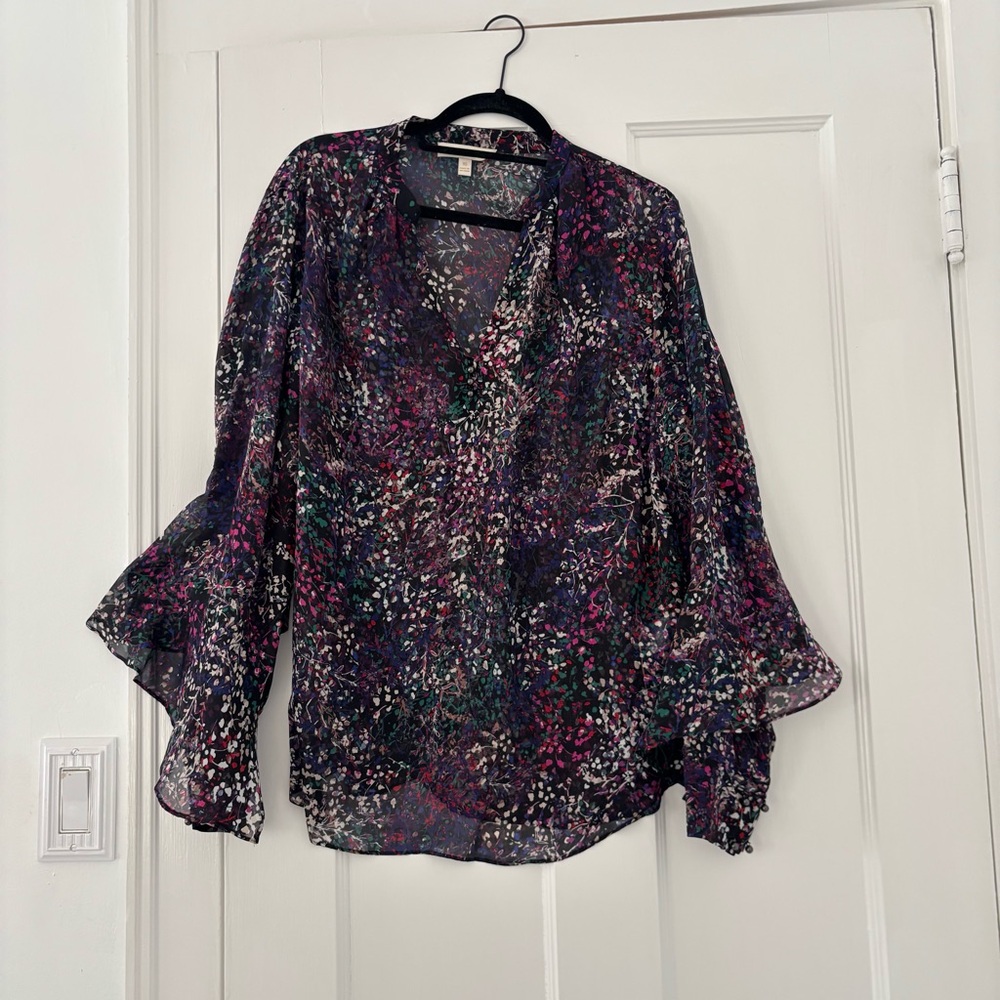 Etcetera Multicolor Floral Blouse